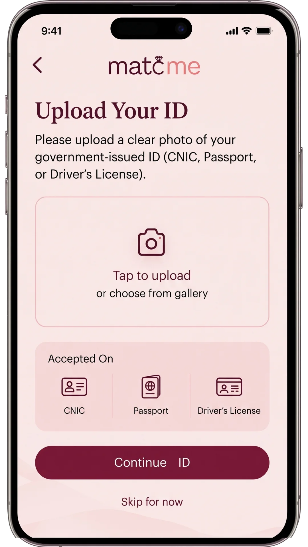 Verifying identity